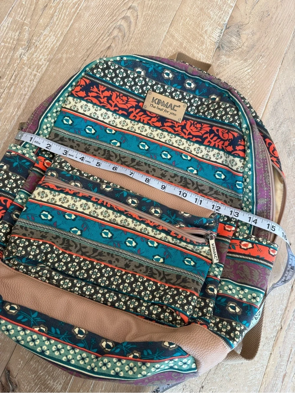 Kinmac backpack teal